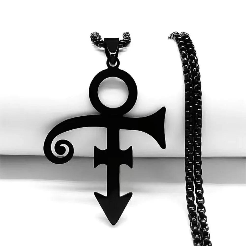 Love Symbol Inspired by Prince Rocker Necklace / Pendant #1336